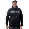 Sweat à capuche noir Sportex 2XL
