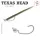 Sakura - TEXAS HEAD 10G / Hameçon 2/0 X 3 - Tête plombée JIG