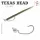 Sakura - TEXAS HEAD 7G / Hameçon #1/0 X 3 - Tête plombée JIG