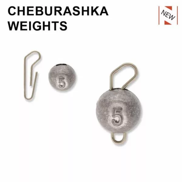 Sakura - CHEBURASHKA SINKER 18G + SNAP / Pack 5 pcs - Plombs - Plomb de pêche au lancer - Cheburashka
