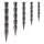 Sakura Tungsten Nail Sinker 1,33gr Plomb lest ligne 5 pcs