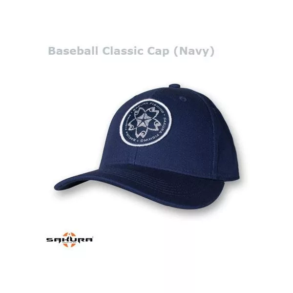 Casquette Sakura Classique Bleu Marine de Baseball