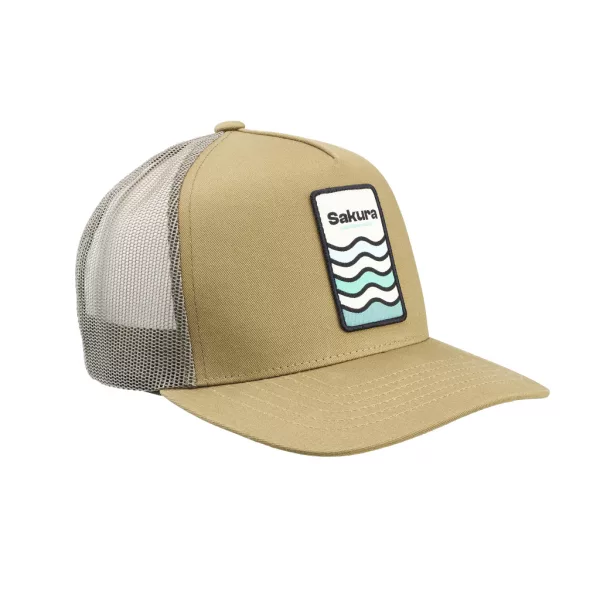 Sakura Trucker Cap Sage Casquette de Baseball