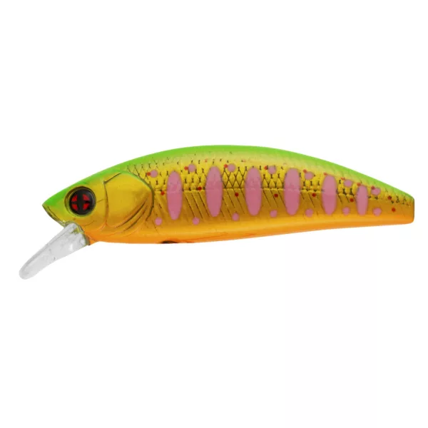 Sakura - PHOXY MINNOW HW 40 S - 40MM - 2,6 G - T02 (TRUITE CHARTREUSE HAUTE VISIBILITÉ) - Wobbler