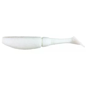   Sakura - SLIT SHAD EVO 150 - 6 - 150MM - 006 (GLOW WHITE) - Leurre souple