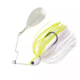  Sakura Cajun Spinnerbait SI Spinnerbait Jc2 (Blanc et Chart) - 7gr