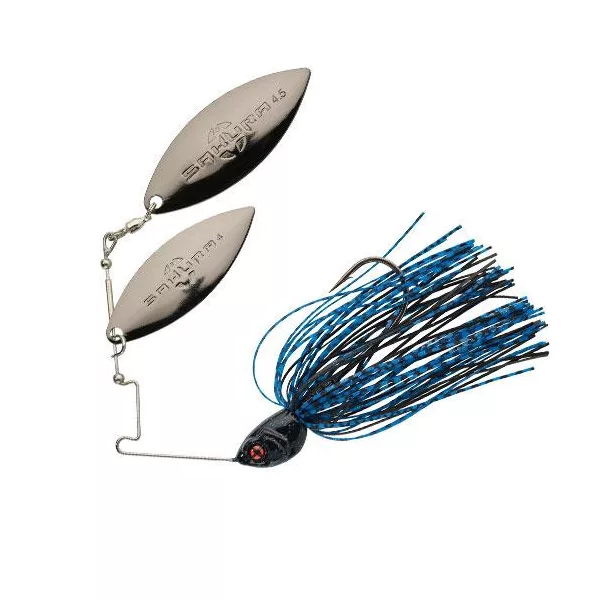 Sakura Cajun DW 21gr JC19 Spinnerbait - Noir Bleu