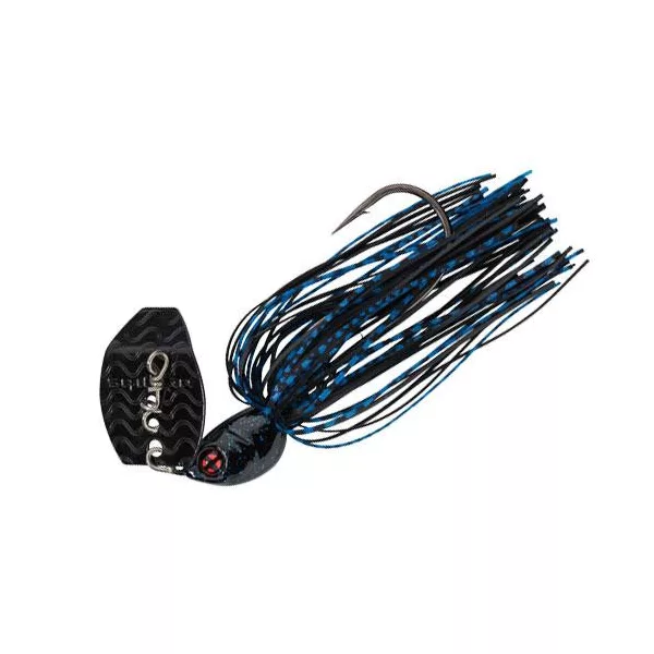 Sakura Cajun Bladed Jig 21gr JC19 Chatterbait - Noir Bleu