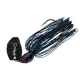 Sakura Cajun Bladed Jig 21gr JC19 Chatterbait - Noir Bleu