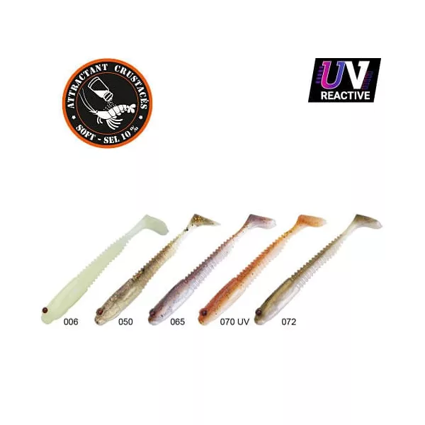 Sakura Gobygo 105 Leurres souples Clear Water Pack 2 105mm - 5pcs