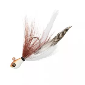   Sakura - R JIG BUCKTAIL 14 G - BS (Brown Shad) - Tête plombée JIG à queue de cerf