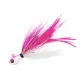 Sakura - R JIG BUCKTAIL 14 G - PS (Pink Shad) - Tête plombée JIG à queue de cerf