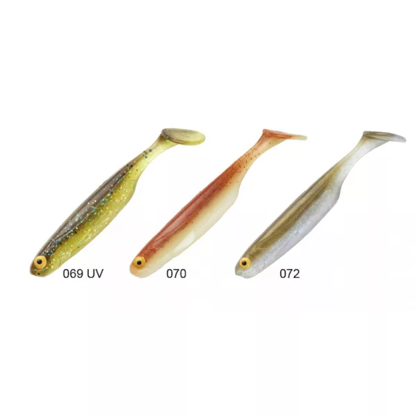 Sakura - SHADURA 80 - 80MM - Clear Water Pack 1 (069 - 070 - 072) - Blister 6 pièces - Leurre souple