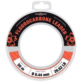   Sakura FLUOROCARBONE LEADER 50M bas de ligne pour la pêche au leurre