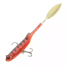   Sakura - SLASH BLADE 100 - 100MM / 21,5G - 098 (Tigre Écrevisse) - Leurre souple - Avec queue tournante