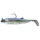 Sakura - SODIUM SHAD 150 - 150MM - Tête plombée 35g - 078 (Herring) - Leurre souple