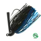 Sakura - JIG DE NAGE TUNGSTÈNE 1/4 OZ - 7,2G #BB (Noir Bleu) - TÊTE PLOMBÉE À JUPE