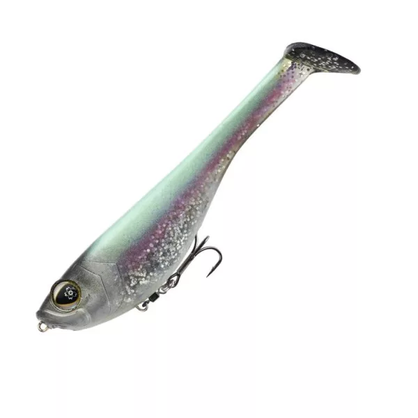 Leurre souple Sakura Dekai Swimbait 128-UV Shad 120mm 28g