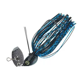 Sakura Cover Bladed Jig Noir Bleu 10,5gr Jig à Jupe