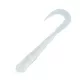 Sakura Gooby Curl 100 Pearl White 10,0cm 8,2gr Leurre Plastique