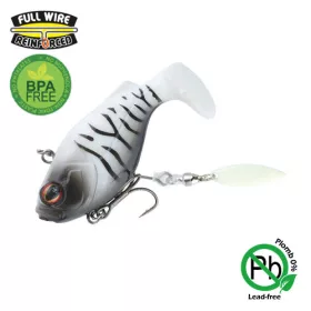 Sakura Tribbble 67 Tigre Blanc 6,7cm 35,5gr Wobbler