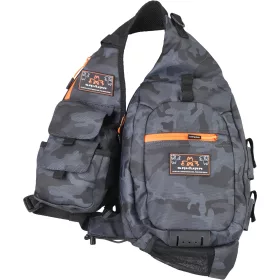  Sakura Sling Crosser Bag Sac de pêche spinning à bandoulière 47x25x8cm