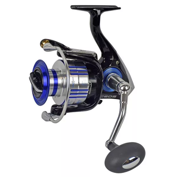 Moulinet Sakura Ceos 4005 FD (4+1) - 180 M/0,28 Mm - récupération : 0,80 M - 5.0:1 - 290 G - Frein : 5 Kg