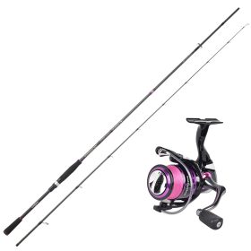   Sakura Stingray EGI Epinning 2,48m 7-30gr Canne Spinning avec moulinet Stingray EGI 3504 FD Frein Avant, avec Fil Tressé