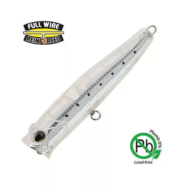 Sakura Kaiyo Pop 120F 12cm 36,5gr 124 Leurre Popper - Iwashi Fantôme