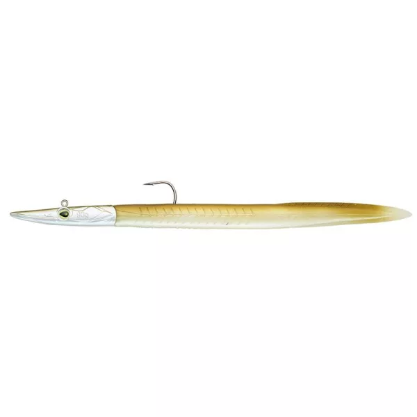 Sakura Majukeel Sand Eel 16,5cm 2 pcs Appât en plastique, 1 pc Tête plombée Makaira 30gr