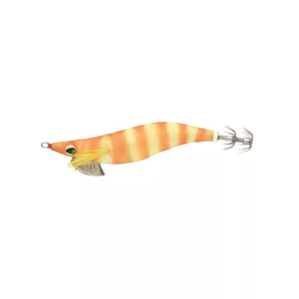 Sakura Stingray Soft 3.0 Luminescent Crevette Orange 9,5cm 16,2gr Squid Jig