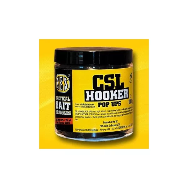 Sbs Csl Hooker Pop Ups Confiture de fraises 100 g 16 mm