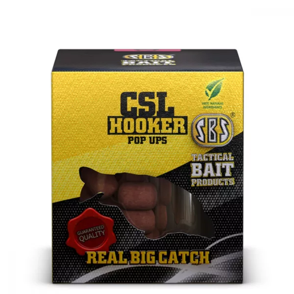 SBS CSL Hooker Pop Ups Caviar Noir 100 Gm 16 Mm