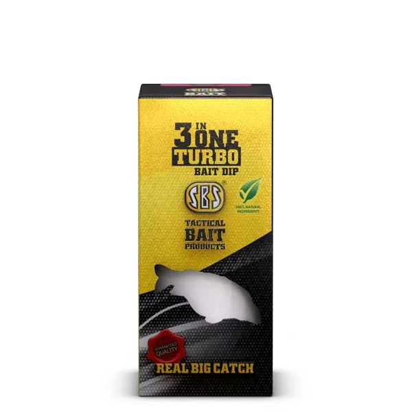 3 En Un Turbo Bait Dip Saucisse de Francfort 80Ml -