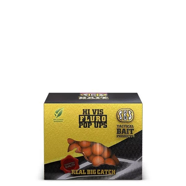 Sbs Fluro Pop Ups Citron & Orange 20 Gm 10Mm