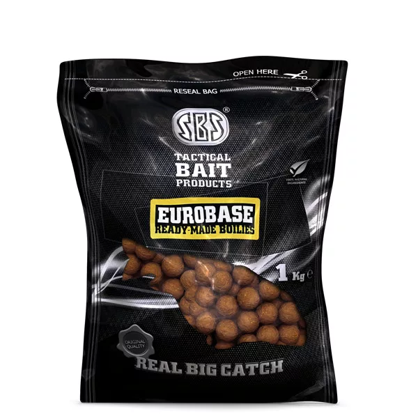 Sbs Eurobase Ready-Made Boilies Garlic 1 Kg 20 Mm