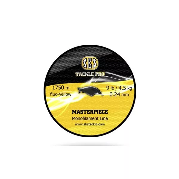 SBS Masterpiece Monofilament Line Jaune 670 0.40