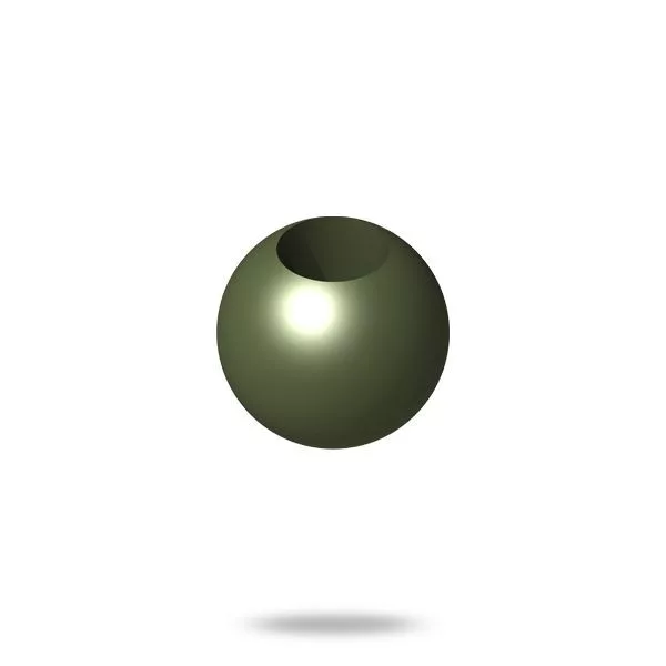 Sbs Caoutchouc et perle verte 6 (Perle en caoutchouc)