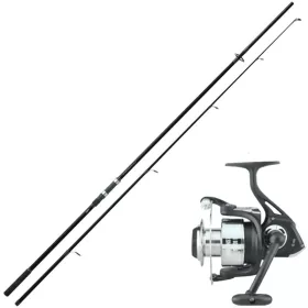   SRT Instinct CTX 3,05m 3lbs Canne à carpe 2 parties Instinct S 601 FD avec moulinet à frein avant