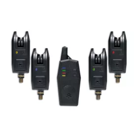   SRT Carp Instinct Kit de détecteurs de touche électroniques 4+1