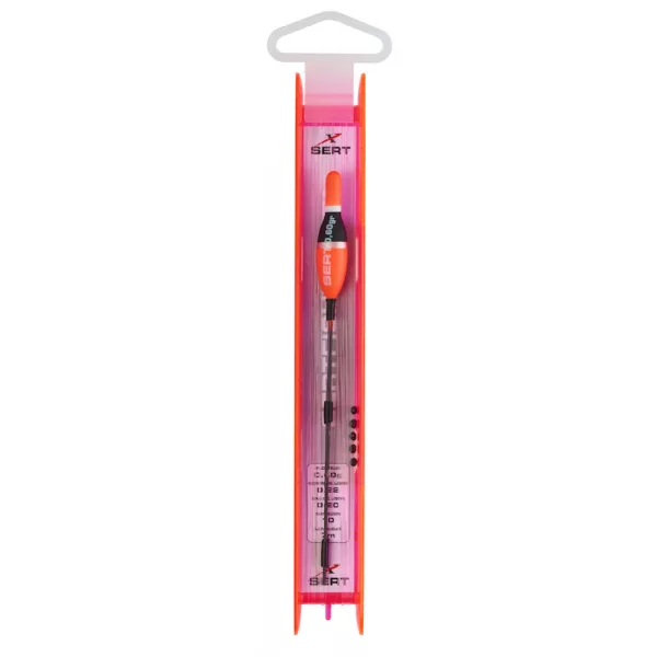 SERT - READY TIED RIG CARP 2 - 1g -CL22 - BL20 - H10 - Petits articles de pêche au flotteur - Canne de pêche de poche.