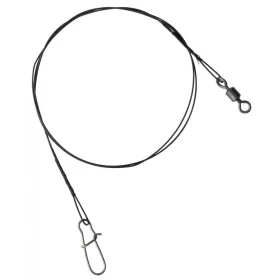   SERT - 7 STRAND TRACE + SWIVEL AND SNAP LINK - 50CM - 7KG - Bas de ligne résistant aux morsures
