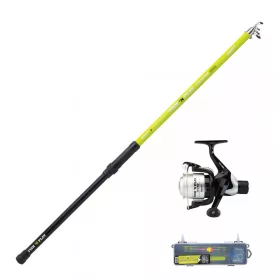   Sert Kit Fish n Play Telepike 3504 Canne et 401RD Moulinet Kit