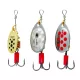 SRT Spoony Special Perch Kit de cuillères tournantes – Assortiment FW26 pour la pêche à la perche 3pcs
