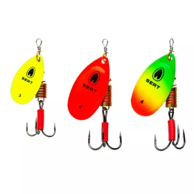   SRT Spoony Special Pike Kit de cuillères tournantes - Sélection FW26 pour la pêche au brochet 3pcs