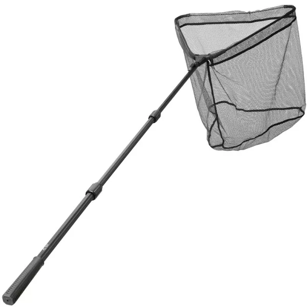 SRT Rubnet LR2 Épuisette pliable avec manche de 2,70m, tête de 70x66cm, filet de 6mm