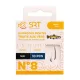 SRT Trout Worm Special 0,18mm 70cm Monofil 6 Hameçons Montés 10 pièces