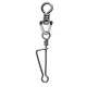 SERT - ITALIAN SWIVEL & SNAP LINK - NICKEL N°4 X6 - Émerillon