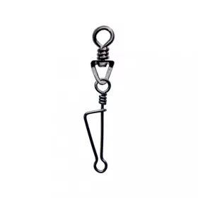   SERT - ITALIAN SWIVEL & SNAP LINK - BLACK N°00 X8 - Émerillon