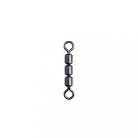 SERT - TRIPLE ROLLING SWIVELS - BLACK N°12 X4 - Émerillon